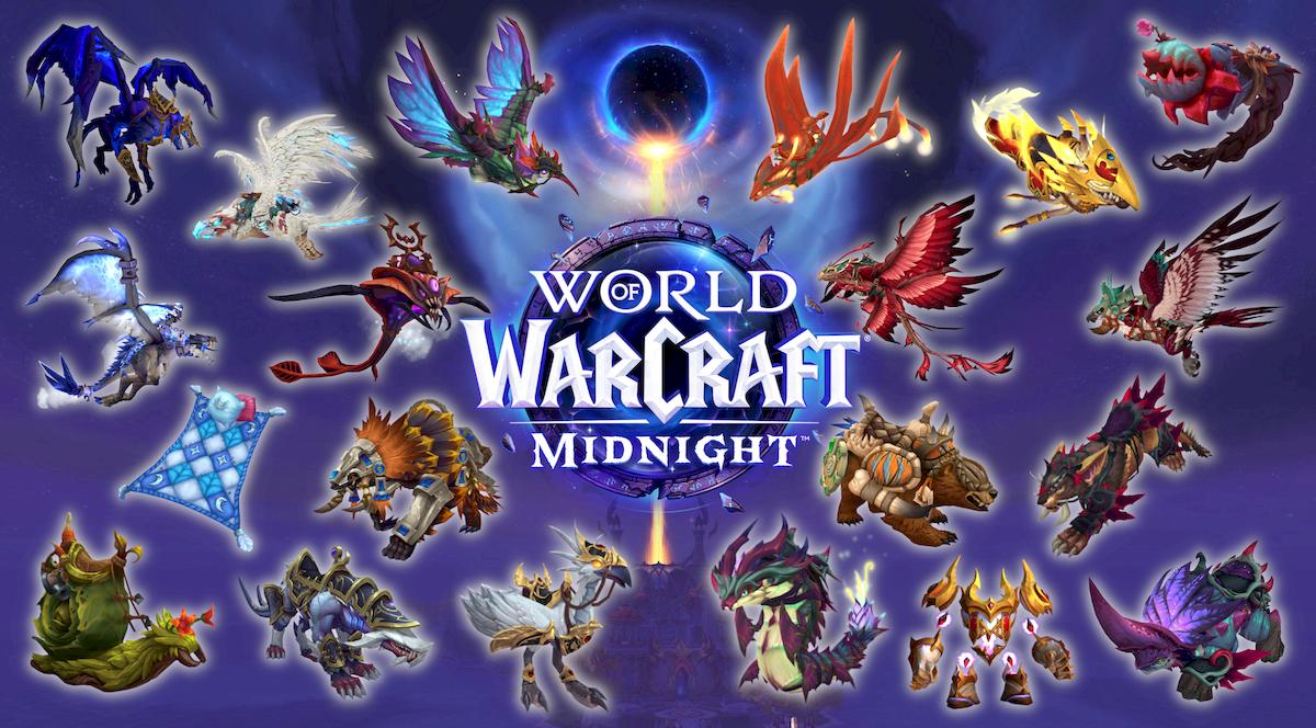 Warcraft Mounts - Patch 12.0.1 logo